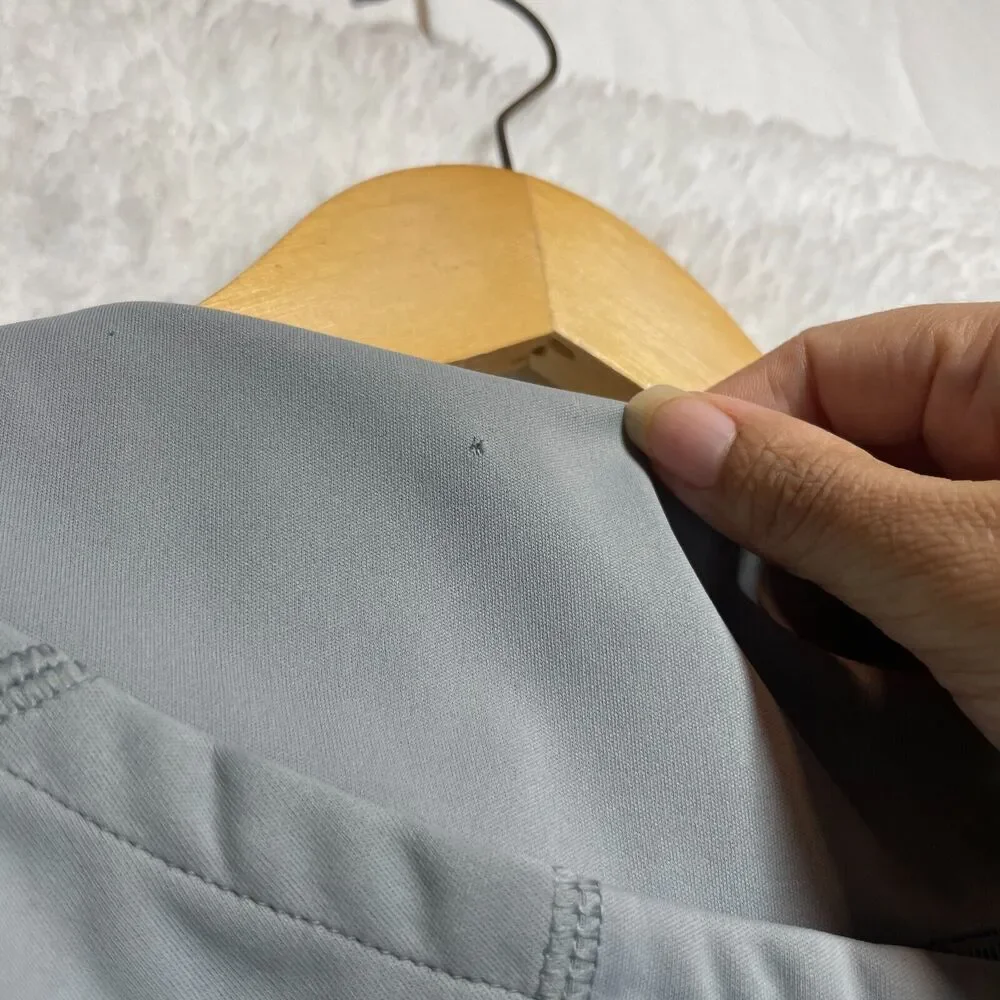 Marmot Womens Zenyatta Hoodie Large Gray Half Zip Softshell Windproof Jacket - Picture 13 of 15